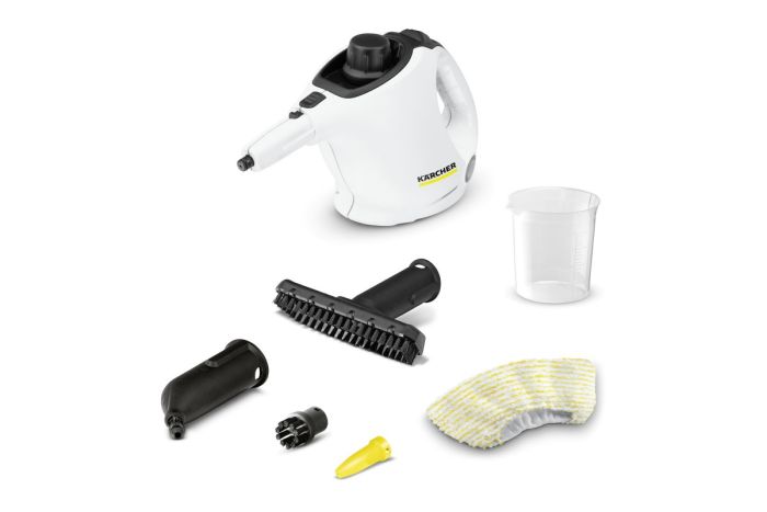 Пароочиститель Karcher SC 1, 1200Вт, 200мл, 3Бар, белый
