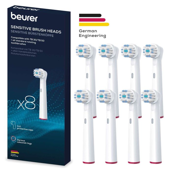 Насадка для зубної щітки , , 8 шт в комплекті, білий Beurer TB_30/50_S_8