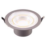 Світильник даунлайт LEDVANCE Decor Filament Echo 7Вт 650Лм 2700K 166мм сірий