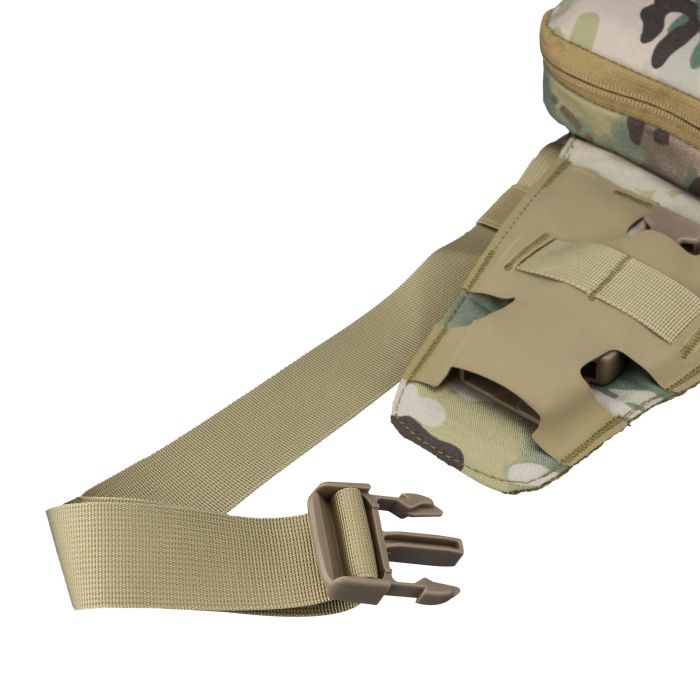 Сумка-слинг 2Е Tactical,  быстрое открывание, 4 отсека, камуфляж