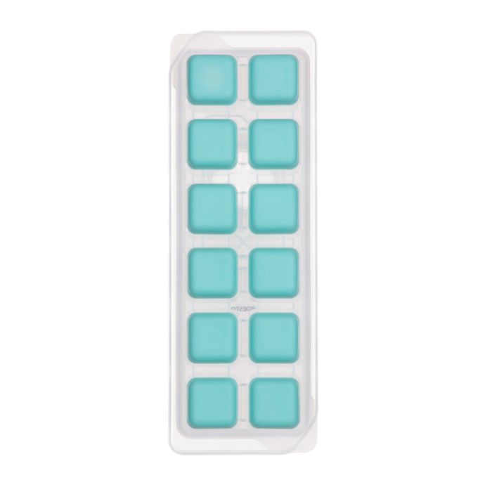 Форма для льда с крышкой ARDESTO Fresh, 26х9.5х3.5см, силикон, пластик, синий