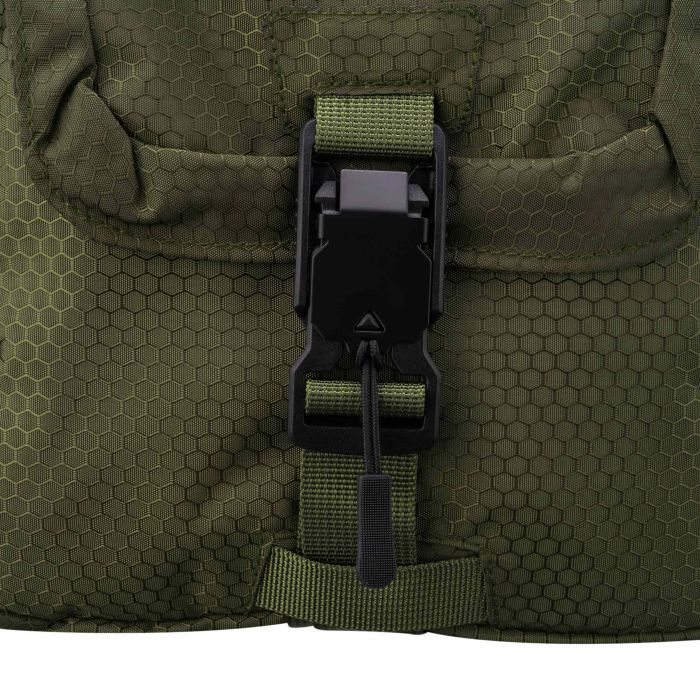 Сумка плечова 2Е Tactical, магнітний замок, 5 відсіків, зелена