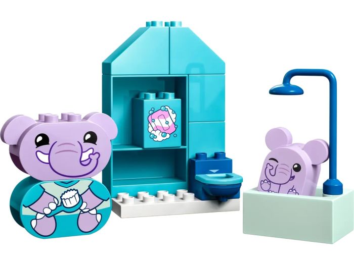 Конструктор LEGO DUPLO Мои первые повседневные процедуры: Время принимать ванну