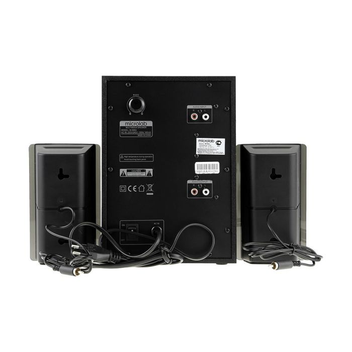 Акустическая система MICROLAB  2.1, 40W, mini-jack,USB ,SD, пк, черный Microlab M-500U