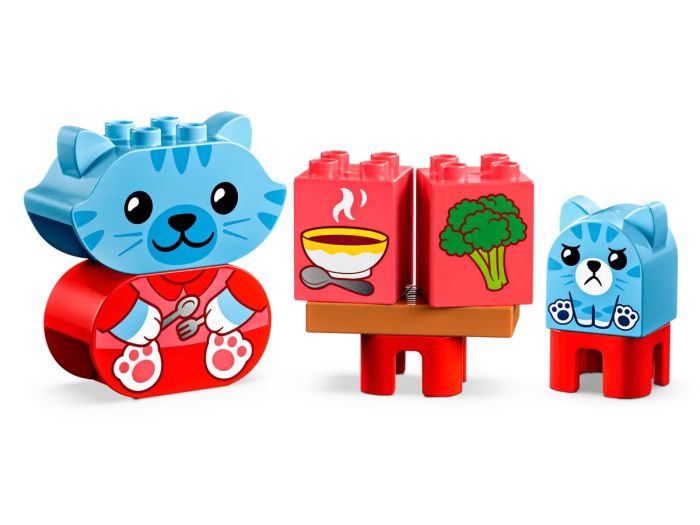 Конструктор LEGO DUPLO Мои первые повседневные процедуры: Время ужина и сна