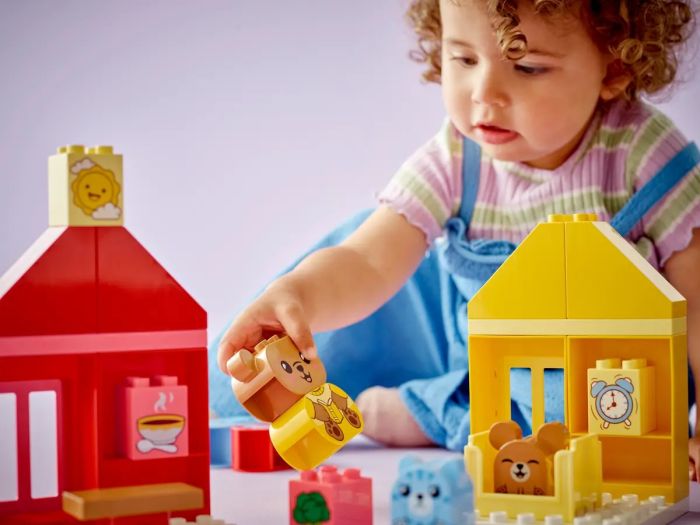 Конструктор LEGO DUPLO Мои первые повседневные процедуры: Время ужина и сна