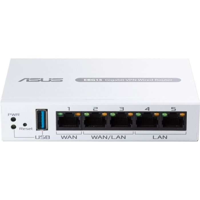 Коммутатор ASUS ExpertWiFi EBG15 2xGE LAN  1xGE WAN, 2xGE WAN/LAN, USB 3.2, BT