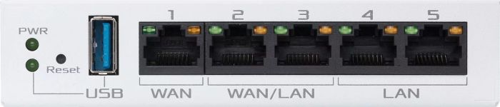 Коммутатор ASUS ExpertWiFi EBG15 2xGE LAN  1xGE WAN, 2xGE WAN/LAN, USB 3.2, BT