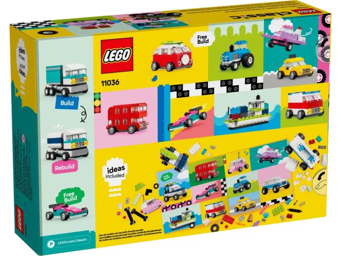 Конструктор LEGO Classic Творческие транспортные средства