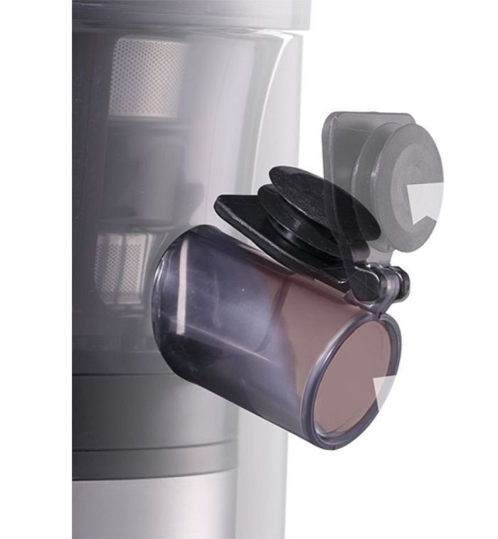 Соковыжималка Panasonic Viva Collection шнековая 150Вт, чаша-0.4л, пластик/металл, черный