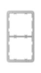 Рамка для вимикача на 2 секції Ajax Frame 2 seats for LightSwitch Vertical