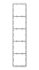 Рамка для вимикача на 5 секції Ajax Frame 5 seats for LightSwitch Vertical