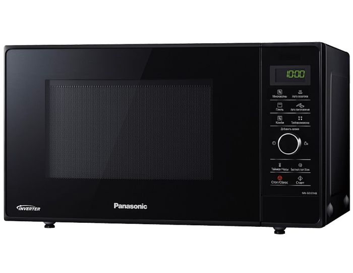 Микроволновая печь Panasonic , 23л, электронное управ., 1000Вт, дисплей, черный