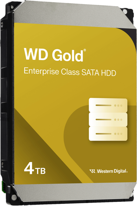 Жесткий диск WD  4TB 3.5" 7200 256MB SATA Gold