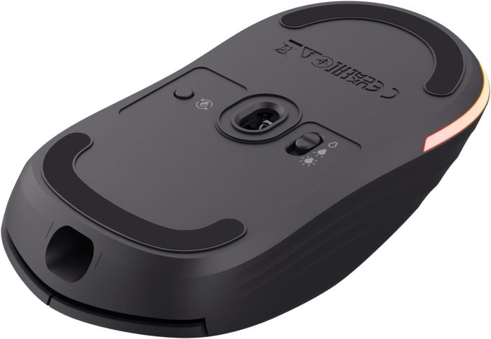 Мышь Trust GXT 926 REDEX II, WL/USB-A/USB-C, черный
