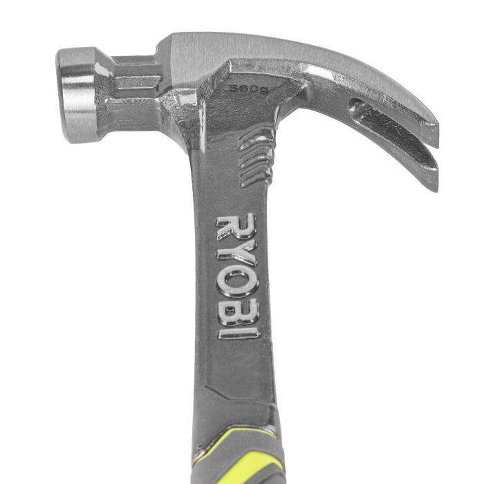 Молоток столярный Ryobi RHHSCC560 560г магнитный держатель рукоятка стекловолокно