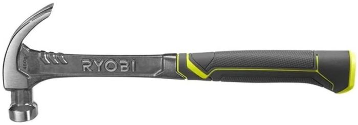 Молоток столярный Ryobi RHHSCC450 450г магнитный держатель рукоятка стекловолокно