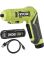 Отвертка аккумуляторная Ryobi USB Lithium RSDP4-120G 4В 1х2А·ч 5Нм 200об·мин поворотная ручка 0.35кг