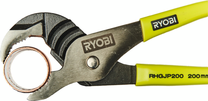 Клещи переставные Ryobi RHGJP200 200мм Cr-V 0.31кг