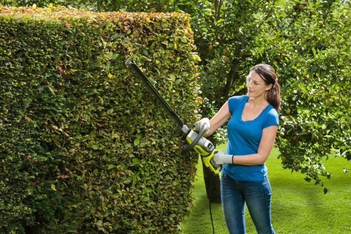 Кущоріз мережевий Ryobi RHT6760RL 650Вт 60см крок різу 30мм 4кг