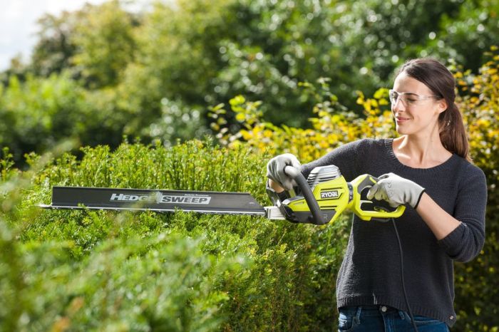 Кущоріз мережевий Ryobi RHT8165RL 800Вт 65см крок різу 34мм 4кг