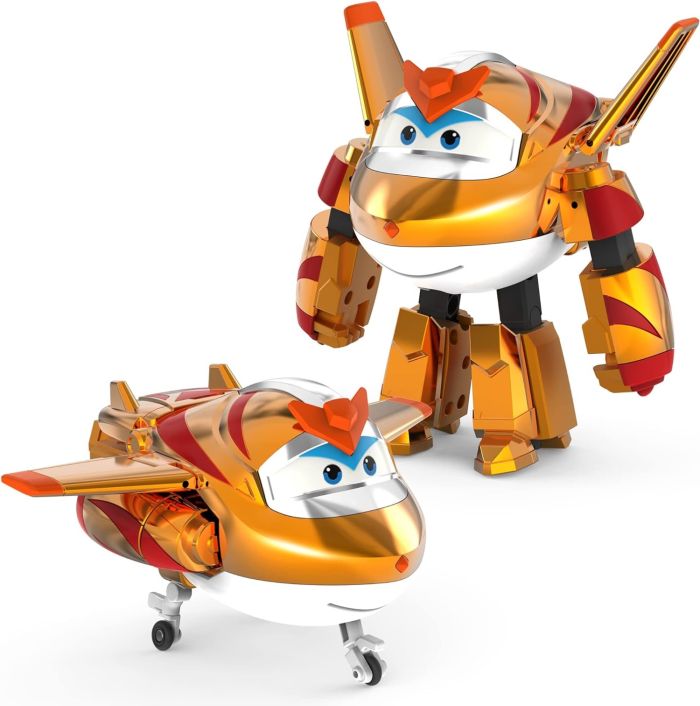Игровая фигурка-трансформер Super Wings Transforming Золотой Мальчик (Golden Boy)