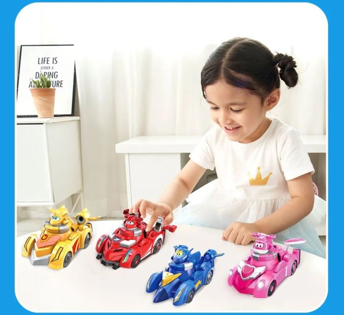 Игровой набор Super Wings Spinning Vehicle Джетт (Jett)