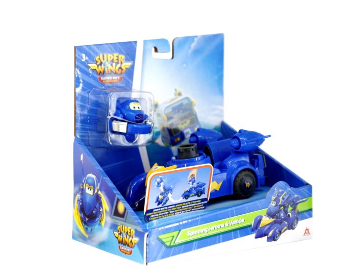Игровой набор Super Wings Spinning Vehicle Джером (Jerome)