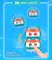 Игровой набор Super Wings Transforming Тино и любимец (Tino & Pet)