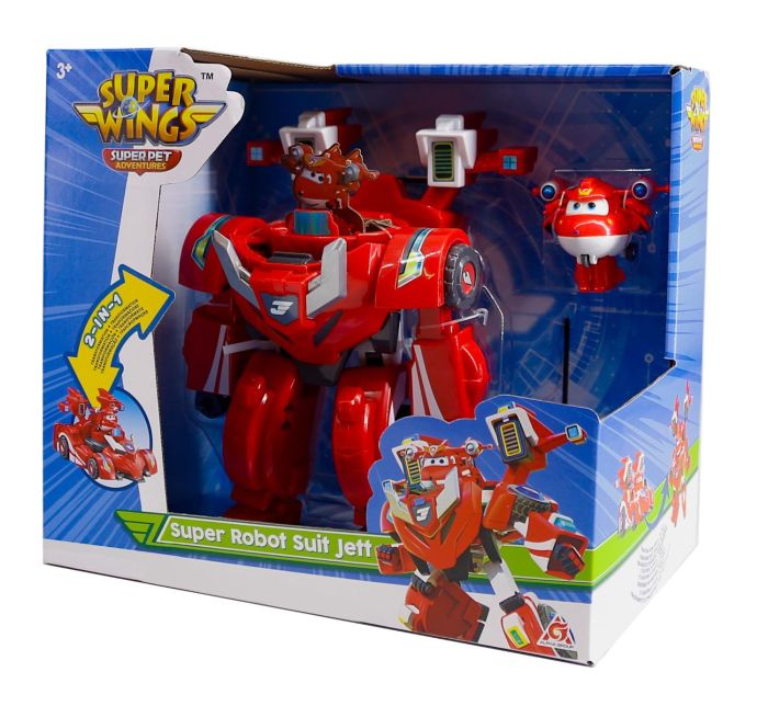 Игровой набор Super Wings Super Robot Suit Джетт (Jett)
