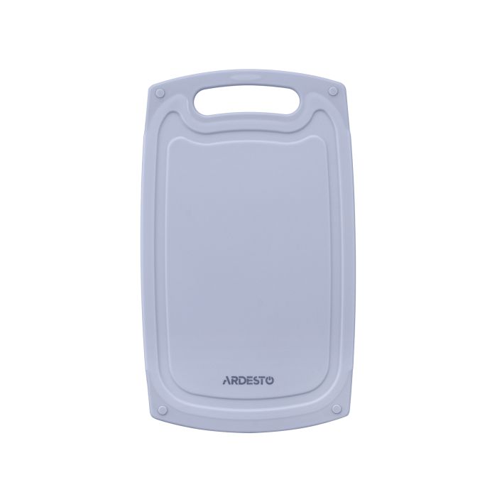 Дошка кухонна Ardesto Gemini, 33х20х0.85см, пластик, сірий