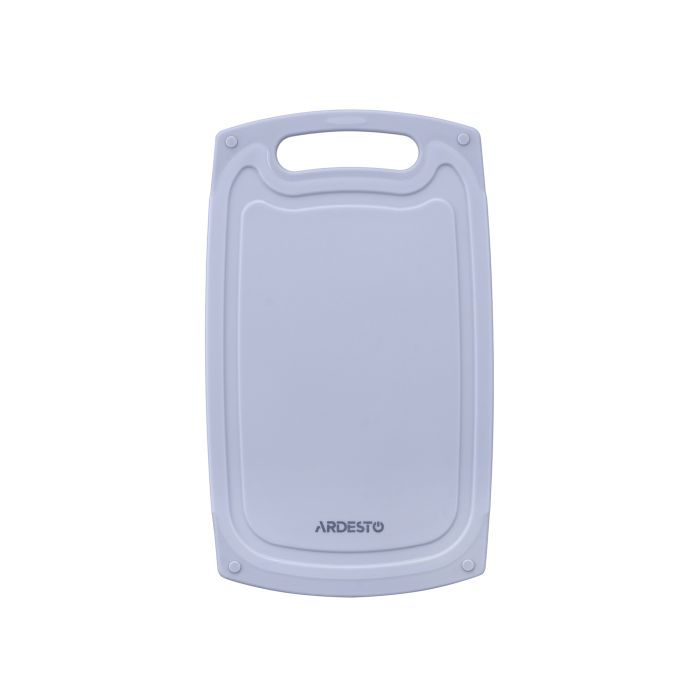 Дошка кухонна Ardesto Gemini, 25х15х0.8см, пластик, сірий