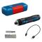 Шурупокрут акумуляторний Bosch Professional GO 3 3.6В 5Нм 360об/хв 0.32кг