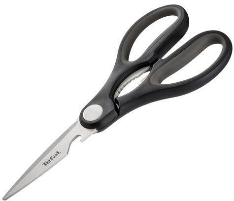 Ножницы кухонные Tefal Comfort, нержавеющая сталь, пластик, черный