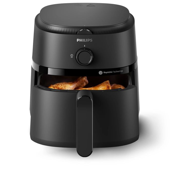 Мультипечь Philips Ovi L, 1500Вт, чаша-4.2л, механическое управл., 12 авто. программ, пластик, чорний
