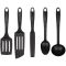 Набор кухонных аксессуаров Tefal Bienvenue, 5шт, пластик, черный