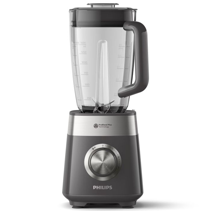 Блендер PHILIPS стационарный Series 5000, 1000Вт, чаша-2000мл, серый