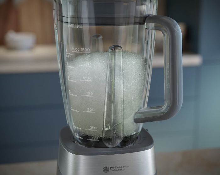 Блендер PHILIPS стационарный Series 5000, 1000Вт, чаша-2000мл, серый