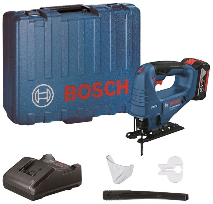 Лобзик акумуляторний Bosch Professional GST 183-LI безщітковий 18В 1х4А·год 0-3300об/хв хід 20мм 1.6кг кейс