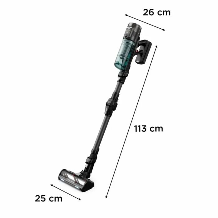 Пылесос Rowenta беспроводный X-Force Flex 12.60 Neo, 320Вт, конт пыль -0.9л, автон. раб. до 62мин, вес-2.5кг, НЕРА, черно-синий