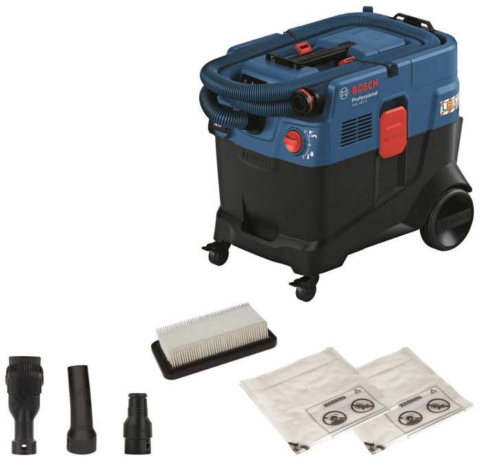 Пилосос професійний Bosch Professional GAS 400 A 1200Вт 240мБар контейнер 40л 14кг