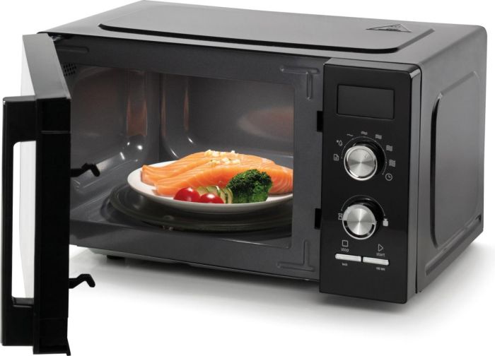 Микроволновая печь Gorenje, 20л, мех. управл., 800Вт, дисплей, черный