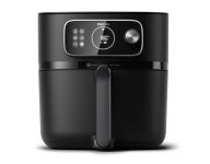 Мультипечь Philips Ovi Combi Connected, 2200Вт, чаша-8.3л, механическое управл., 22 авто. программ, пластик, чорний