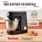 Кухонная машина Tefal Bake Partner 1100Вт, чаша-металл, корпус-пластик, насадок-8, черный