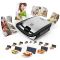 Мультимейкер Tefal Snack collection 700Вт, тефлон, 3 пластины, корпус-нерж.сталь/пластик, черный