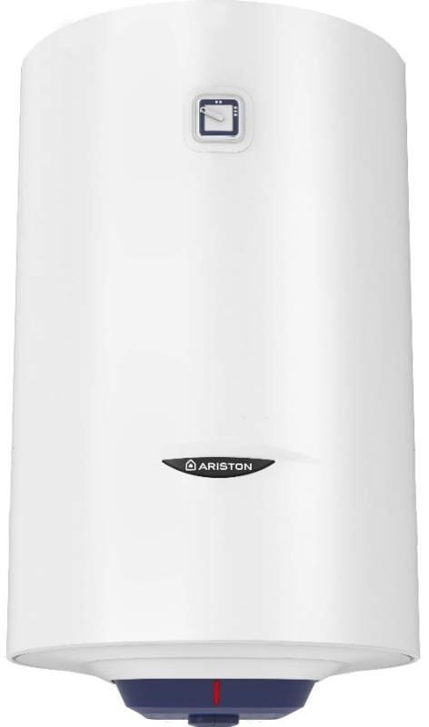 Водонагрівач електр. Ariston круглий BLU1 R 80 V 1,8K PL EU, 80л, 1,8кВт, мех. кер-ння, С, Італія, білий