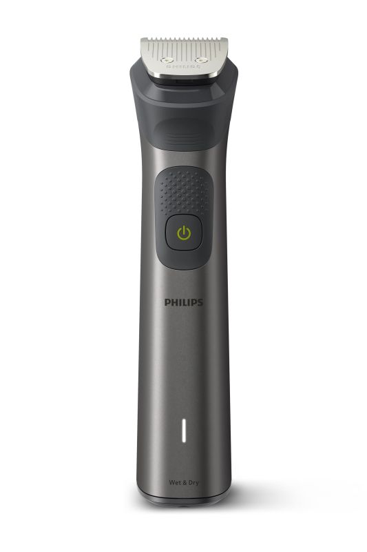 Триммер Philips Series 7000 для лица, головы, тела, акум., насадок-15, сталь, серо-черный