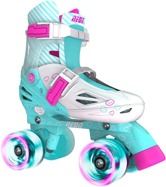 Роликові ковзани Neon Combo, розмір 34-37, бірюзовий