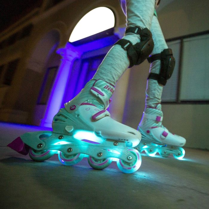 Роликовые коньки Neon Combo Skates Бирюзовый (Размер 30-33)