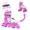 Роликовые коньки Neon Combo Skates Розовый (Размер 34-37)